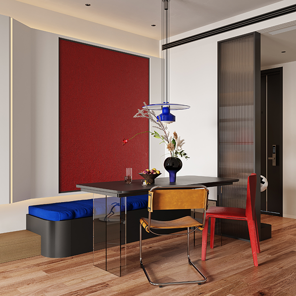 路易诗兰丨春日 · 焕新系列 | 把热烈的“红”藏进墙面肌理里